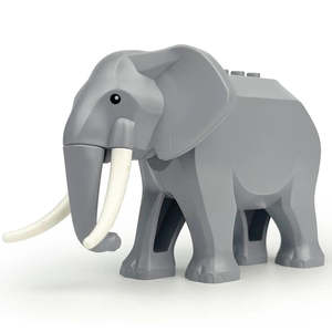 สำหรับเลโก้ MOC ชุดสัตว์ ช้าง ของเล่นประเภทสัตว์แสนสนุกสำหรับเด็ก - Product Image 4
