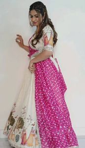 Festival Special Lehenga Choli con diseño elegante Perfecto para celebraciones y ocasiones festivas Disponible al mejor precio - Product Image 2