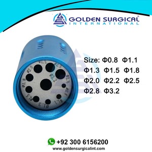 Caja de esterilización de desinfección de taladro AO Manual de acero inoxidable, contenedor de caja Kirschner para instrumentos quirúrgicos ortopédicos - Product Image 5