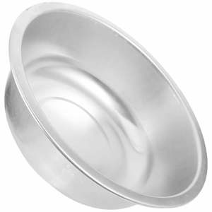 Premium Round <b>Bowl</b> Aluminum <b>Basin</b> Rust Resistance Highly Durable Elegant Design Commercial Household Use Lightweight - Product Image 3