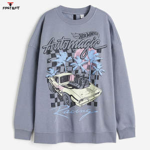 Pull à manches longues à design personnalisé Sweat-shirt à épaules tombantes pour femme Prix de gros à vendre - Product Image 5