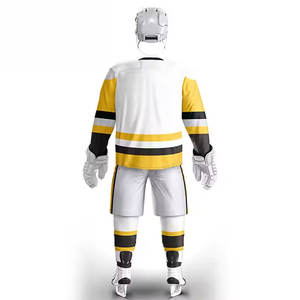 Ensemble d'uniformes de hockey sur glace avec maillot de hockey sur glace sublimé et pantalon de hockey sur glace à prix réduit sur mesure - Product Image 3