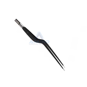 Pinzas Bipolares Manuales de Acero Inoxidable con Bayoneta Europea Antiadherentes con Punta Antiadherente Certificadas por MOL Reutilizables por AMRID SURGICAL - Product Image 2