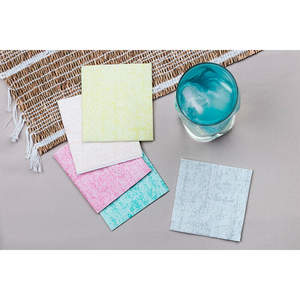 Servilletas con Estampado Strauss Color Borgoña, 20x20cm, Suaves como la Espuma, Secado Rápido, 1800 Unidades, B2B - Product Image 2