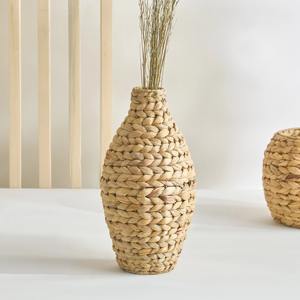 Vase en jacinthe d'eau Willa fabriqué au Vietnam matériau écologique pour la décoration intérieure et la décoration de la vaisselle en gros - Product Image 4