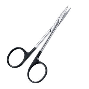 Ciseaux Supercut pour chirurgie plastique Ciseaux gingivaux Instruments généraux Ciseaux Supercut à poignée noire - Product Image 6