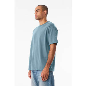 3010 Unisex 6 oz Heavyweight Tee Oversize Boxy Fit camiseta en blanco para hombres Custom Men Tee Heavyweight Crew Neck hombres camiseta - Product Image 2