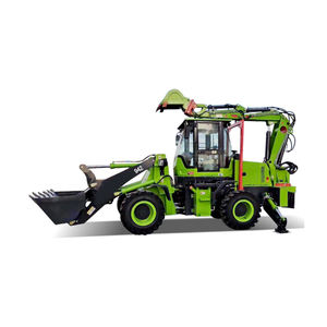 Chargeur pelleteuse Cat 4WD avec flèche réglable pour excavation lourde - Product Image 1