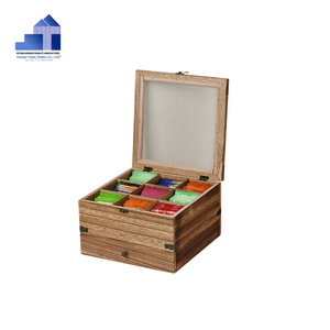 Top vendeur boîte d'emballage en bois exclusive écologique petit ensemble de café boîte-cadeau du Vietnam fait garder le café frais artisanat gravé - Product Image 3