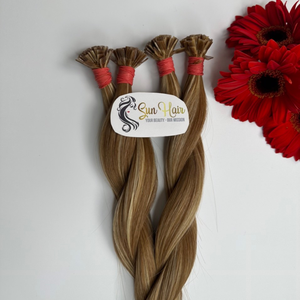 Vente en gros 100% vraie kératine pointe plate Super Double dessiné vietnamien Remy Extensions de cheveux haute qualité Machine Double trame - Product Image 6