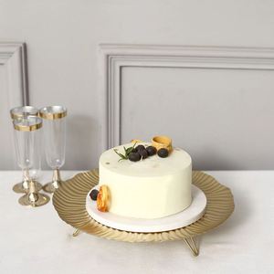 แท่นวางเค้กคัพเค้กทำจากโลหะสำหรับงานแต่งงานที่บ้านโรงแรมร้านอาหารอุปกรณ์ตกแต่งงานปาร์ตี้วันเกิด - Product Image 5