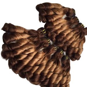 Vietnamien vierge Fumi trame humaine cheveux 100% Super Double dessiné avec prix de gros Extensions de cheveux génie trame - Product Image 1