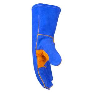 Gants de soudage en cuir de protection contre la chaleur, résistance à la chaleur, gants de sécurité personnalisés non rigides, imperméables, antidérapants, durables - Product Image 6