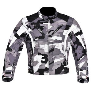 Chaqueta de Motociclismo Deportiva, Talla Grande, Protectora, Ignífuga, Transpirable, Anti-UV, de Secado Rápido, 100% Poliéster con Protección - Product Image 1