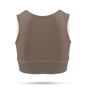 Soutien-gorge de sport sans couture à soutien moyen fabriqué au Pakistan pour dames soutien-gorge de Yoga de bonne qualité ensemble de gymnastique d'entraînement de course grande taille - Product Image 2