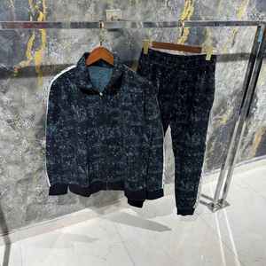 Conjunto Deportivo Informal para Hombre, Ligero, Transpirable, Elástico en Cuatro Direcciones, Chaqueta con Cierre y Pantalones Jogger, Traje de Entrenamiento Activo, Maternidad - Product Image 1