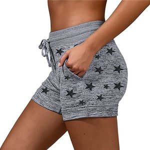 Shorts Bermuda Deportivos Transpirables de Lona para Mujer Joven, Cintura Media, Suaves y Cómodos, Shorts Deportivos con Bolsillos - Product Image 1