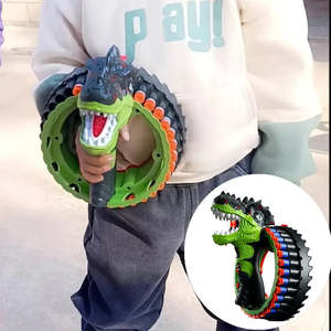 Dinosaur-<b>Shaped</b> <b>Soft</b> Plastic Pistolet Balles Jouet Enfants Battery-Powered for Boys' <b>Play</b> - Product Image 3
