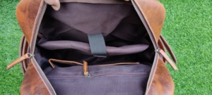 Cuir véritable Cuir de vachette vintage Ordinateur portable Grande capacité Crazy Horse Cow Bags Men Custom Business Travel Sac à dos en cuir véritable - Product Image 6