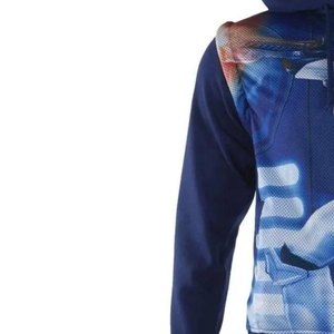 Sudadera con Capucha Personalizada de Alta Calidad para Hombre, Mezcla de Algodón y Poliéster, Cierre Duradero, Secado Rápido, Sublimación 3D con Impresión Completa - Product Image 6