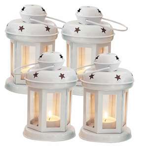 Linternas de Salsa de Diseño de Boda a Granel, Linternas de Vela de Hierro de Proveedor Superior Promocional, Linternas de Soporte de Luz de Té de Colores Estándar - Product Image 6