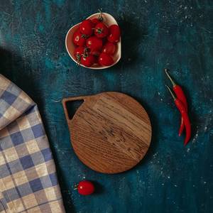 Tabla de cortar de bambú para cortar frutas y verduras, tabla de quesos al mejor precio con cuchillo de acero inoxidable, apta para lavavajillas - Product Image 4