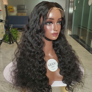 Perruques de cheveux vietnamiens bruts Deep Wave Brown Color 30 pouces perruque cheveux vierges chez le vendeur en gros - Product Image 2