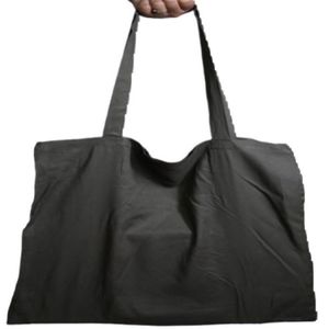 Extra-Large 100% Sac fourre-tout en toile de coton Sac d'épicerie et de plage écologique multi-usages robuste Impression de logo personnalisé - Product Image 4