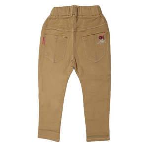 Pantalon en coton pour garçons - Camel - Product Image 2