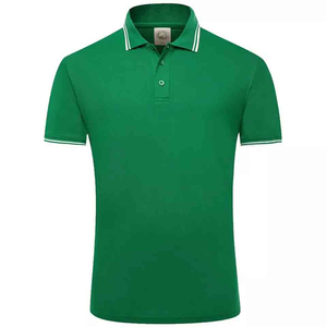 Polo en coton pour homme de qualité supérieure Nouvelle mode Coupe ajustée Polo à manches courtes Polo décontracté Col rabattu Polo de golf - Product Image 1