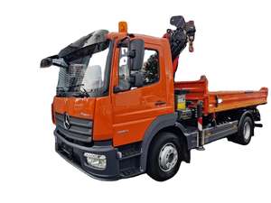 Camion lourd FAW d'occasion 2024 |   Camion benne multifonction 6x4 avec moteur diesel 351 450HP, transmission manuelle, Euro 4, grue de 31-40T de capacité de charge - Product Image 5