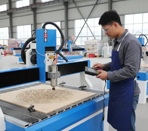 Routeur CNC polyvalent 4x8 pieds à 3/4 axes pour la fabrication de pièces de quincaillerie et d'outils en <span class=keywords><strong>bois</strong></span>, lit de fraisage CNC haute vitesse - Product Image 2