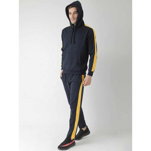 Manufacture Men's Track Suits <b>Joggers</b> Sweatpants Set Pull-Over Training Wear with Logo Hoodie Track Suit - Product Image 4