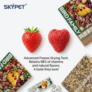 Mezcla de Alimento para Loros Pequeños con 5% de Semillas de Flores, 3% de Frutas Liofilizadas, 1% de Probióticos, Semillas Saludables para Periquitos - Product Image 4