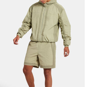 Nueva Chaqueta Cortavientos de Invierno para Hombre, Elegante, Estampada, Reversible, Transpirable, Ligera, con Cierre, Delgada - Product Image 5