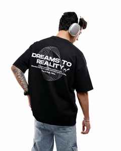 เสื้อยืดทรงบ็อกซี่ผ้าคอตตอนหนานุ่ม ระบายอากาศได้ดี เป็นมิตรกับสิ่งแวดล้อม น้ำหนัก 210 กรัม พิมพ์ลายกราฟิก ไหล่ตก สไตล์สตรีทแวร์ หรูหรา - Product Image 4