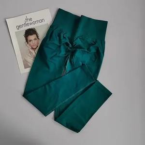 Custom Stylish Breathable Yoga Legging Scrunch Butt Spandex <b>Nylon</b> Workout Leggings Slim Fit Wholesale Leggings <b>for</b> <b>Women</b> - Product Image 6