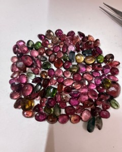 324รูปไข่ทัวร์มาลีนธรรมชาติ124ชิ้นหินสีหลายเหลี่ยมเพชรพลอยแอฟริกาขายส่งสำหรับทำเครื่องประดับ - Product Image 6