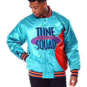 Veste en satin épaisse personnalisable pour homme, style streetwear urbain 2026, veste universitaire matelassée, prix de gros, veste en satin 2026 - Product Image 1