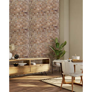 Petit bloc en teck de 48 \ "x 12 \" pour panneaux d'affichage - Product Image 3