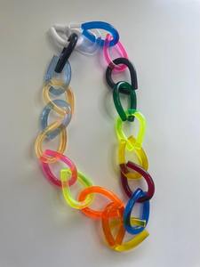 Chaîne décorative murale en résine époxy de qualité supérieure, accent moderne, chaîne décorative murale en résine époxy abstraite à prix avantageux - Product Image 1