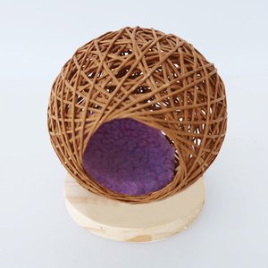 Casa de roedores hecha a mano, nido de ratán hecho a mano, de conejillo de indias, hecho en Vietnam - Product Image 1