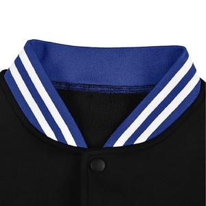 Chaqueta de béisbol con estampado personalizado de nueva moda de calidad premium Chaqueta de béisbol universitaria unisex Varsity para hombres Envío DDP - Product Image 4