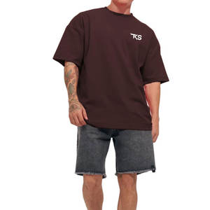 OEM servicio al por mayor precio hombres camisetas nuevo estilo hecho a medida hombres Boxy Fit camisetas secado rápido hombres camisetas de gran tamaño - Product Image 2