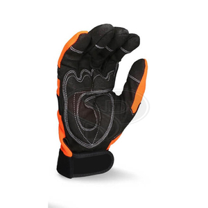 Guantes de Cuero para Mecánico, Transpirables, Ignífugos, de Alta Visibilidad, con Correa para la Cintura, Unisex, Guantes de Seguridad Industrial para Adultos - Product Image 3