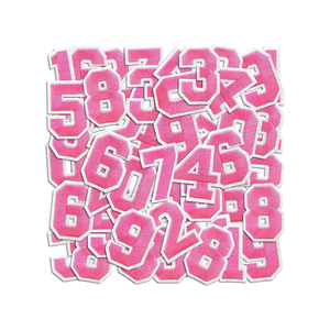 High Quality Badges Embroidered Patch Iron on Clothing Patches Custom Embroidery Patch Twill <b>Fabric</b> Shape Hats Cloth - Product Image 3