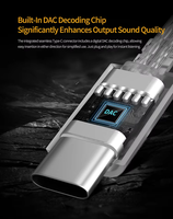 Câble de mise à niveau plaqué argent double parallèle KZ, câble audio TYPE C, câble d'écouteurs HIFI pour monitoring musical, 1,2 m, 2 broches, CCA TRN ND QKZ