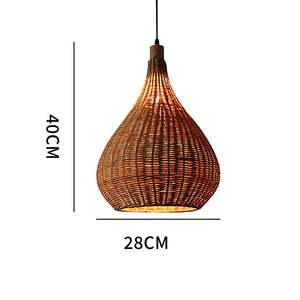 Meilleur choix Design rotin abat-jour cadre lustre abat-jour en gros bon prix Restaurant hôtel décor - Product Image 2