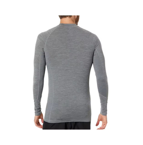 Ropa deportiva Rash Guard de manga larga para hombre, camisa de compresión de secado rápido de tamaño personalizado hecha de poliéster, MOQ bajo de fábrica - Product Image 4