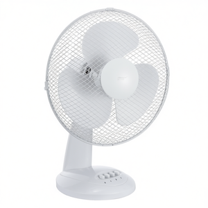 Ventilador de Mesa Inclinable de 3 Aspas VE9030 de 35 W y 30 cm, Color Blanco - Product Image 2